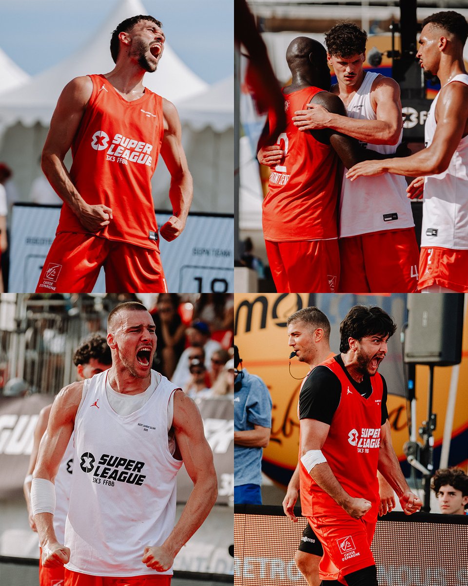 3x3ffbb's tweet image. Huit équipes à un match de la finale ! 🔥
La tension monte d'un cran à Saint-Laurent-du-Var.
📺 YouTube @ffbasketball / BFM Nice et Toulon / @sport_en_france (digital, puis TV à partir de 20h00).
#OpenFrance3x3 I #SLOpen3x3