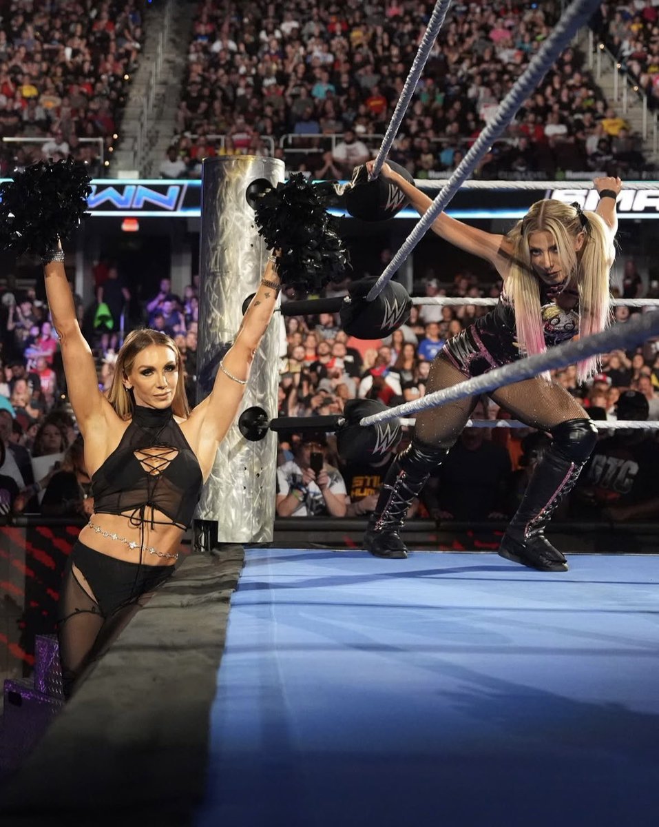 #SmackDown 
———————

I suppose I’ll be a cheerleader for Blisster and show my support. It’s the kind thing to do since she did the same for me last week. Make no mistake, I might be in your corner, but we’re not friends.