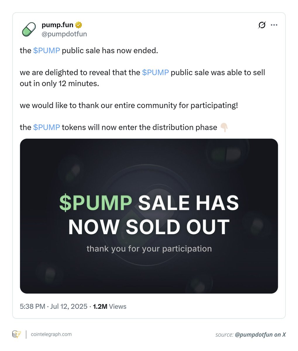 xydotfun's tweet photo. https://t.co/ahjhYwROcc generated $500M in just 12 minutes as retail FOMO exploded across Solana memecoins! 🧨💸

Retail frenzy is back — but is this the top of the memecoin mania or just the beginning of a bigger cycle?
#Memecoins #Solana #Pumpfun #Crypto #FOMO #DeFi #Altcoins https://t.co/v0f9iQ9AS5