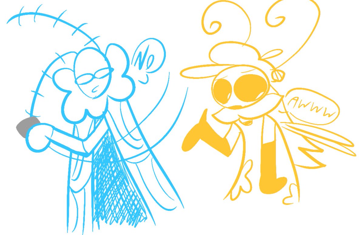 SooplaleBugman's tweet image. spy cards #bugfables #doodles