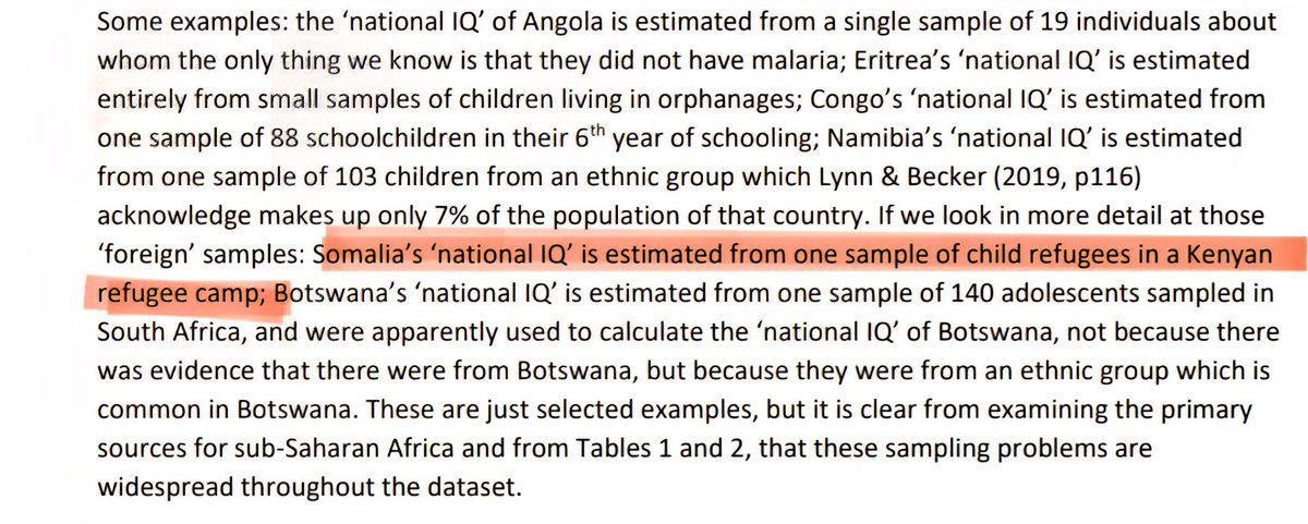 I wonder how they got the average IQ for Somalia