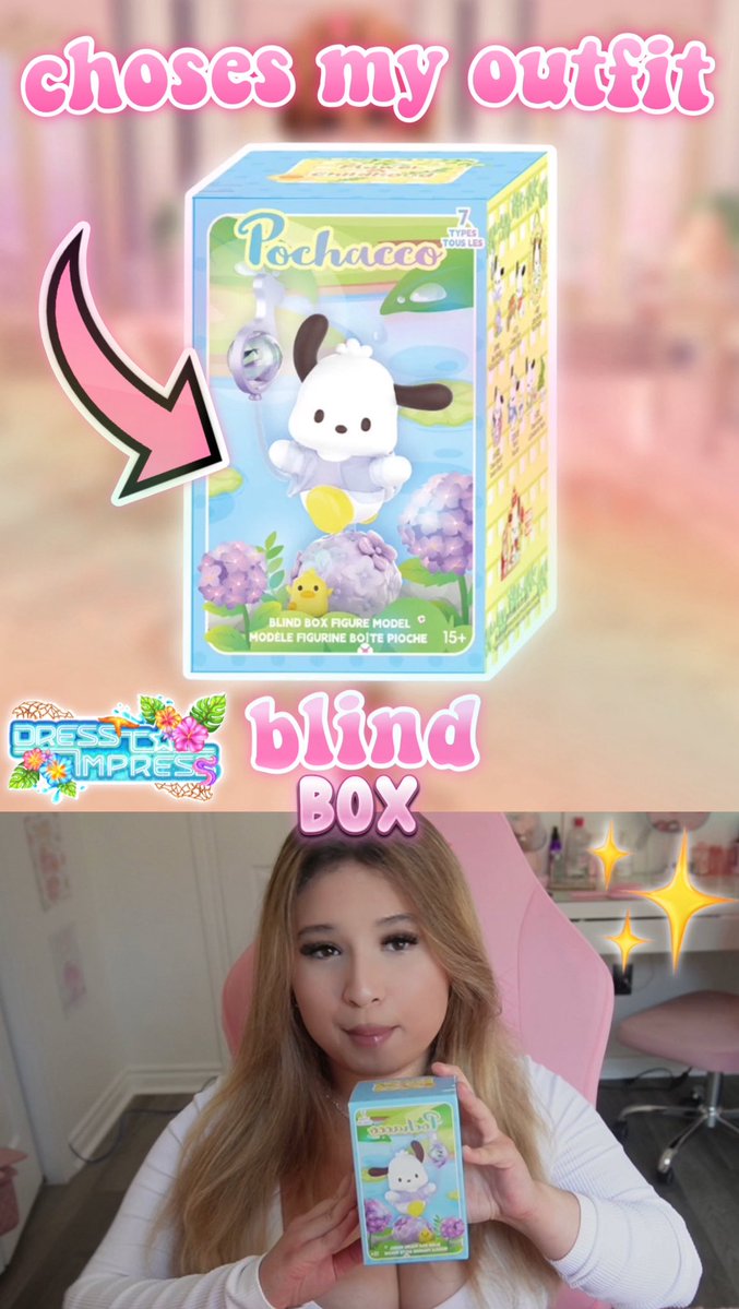 RoyaleLunaa's tweet image. Blind box only challenge in dress to impress! *SANRIO* #shorts #fyp #roblox #dti #dresstoimpress
youtube.com/shorts/OL9unfu…
NEW YT SHORT OUT NOW! go watch 💗