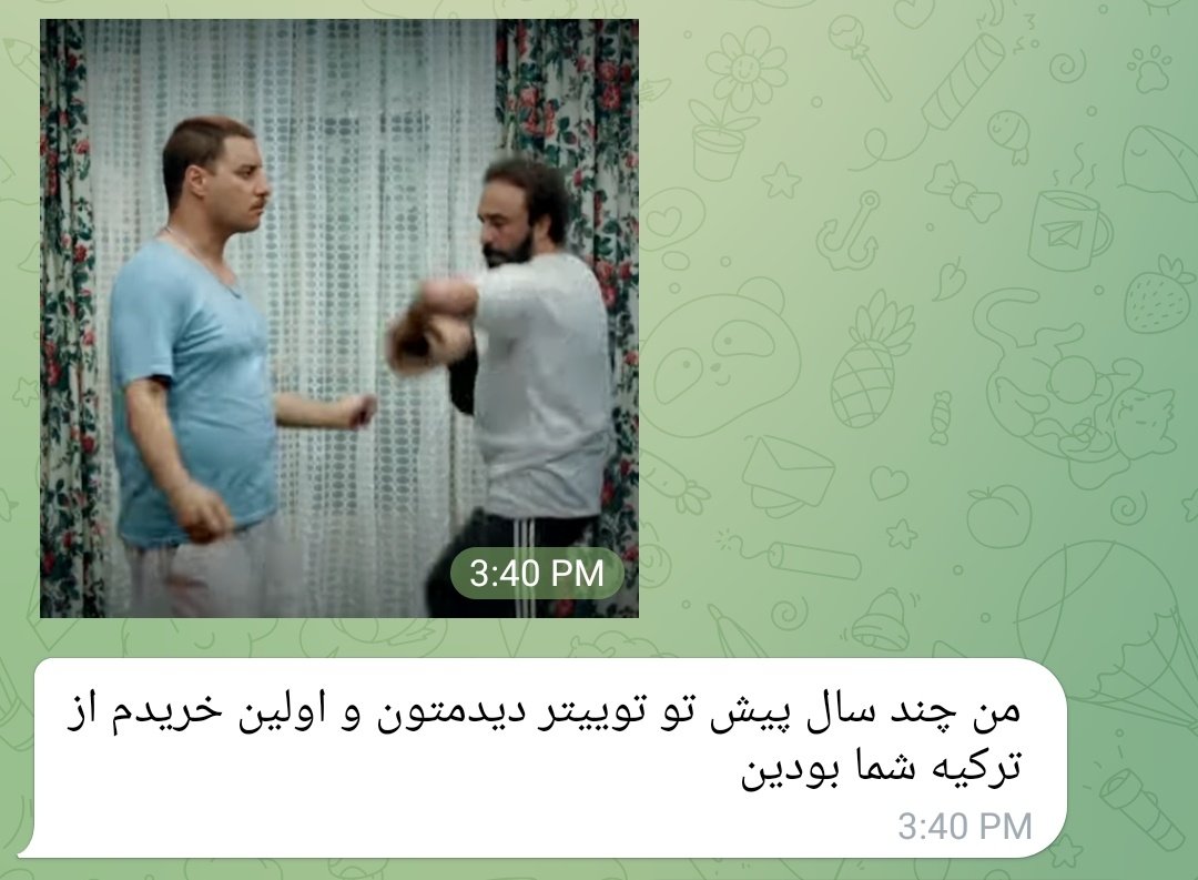 fridaaaaf's tweet image. دلم می‌خواد مشتریای خوش‌اخلاق و خوش‌فاز رو صدتا بوس کنم. صدتا هم کمه. خیلی احساساتی شدم اصن. 😭