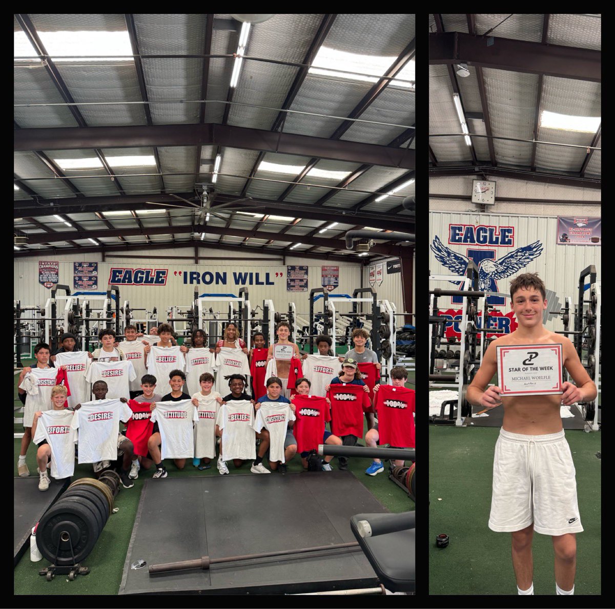 PCnowisthetime's tweet image. Great week with @Allen_ISD 🔥
Congrats to all the Award 🥇 winners!
Congrats to our DEV ⭐️ of the year:
Michael Woelfe
Congrats to our ⭐️’s of the week:
HI🔵: Semaj, Devon, Jacobie, Levi, Dominic
HI⚪️: Cole, Colin, Thomas, Khingston
ADV: Xavier, Owen, Na’Shine, Elijah Ansh