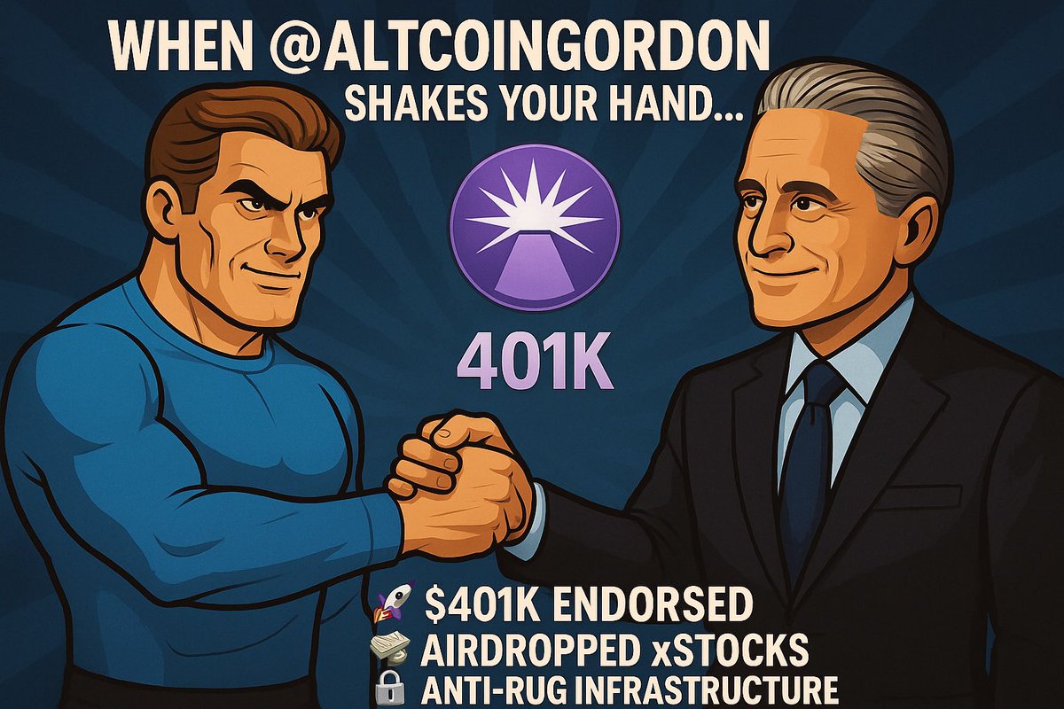 Smith1rs1's tweet image. The man, the myth, the legend
@AltcoinGordon
It’s not a matter of if, it’s a matter of when‼️ #PreRetirement or Cope
#CHADUP