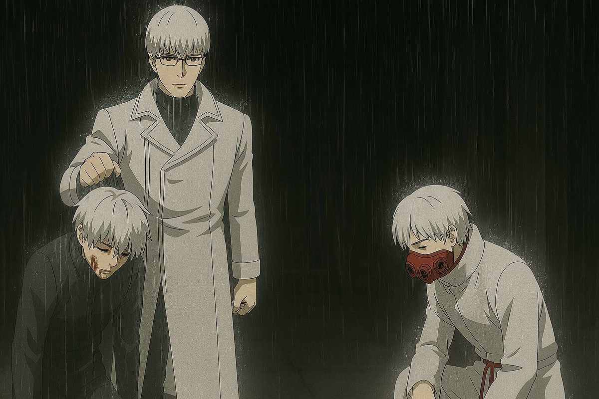 Nofandom566's tweet image. #TokyoGhoul #東京喰種 #ArimaKishou #KanekiKen #Tatara #有馬貴将 #金木研 #タタラ
My Lord. Did you get what you wanted?
I got neither.
...Eto.
王.「望みのもの」は手に入ったか
俺は…〝どちら〟も…
…エト
