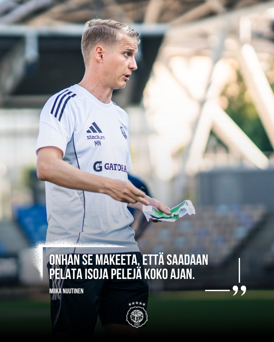 hjkhelsinki's tweet image. 🗣️ "Oulunkylässä on varmasti täysi tupa, joten ei siihen tarvitse pelaajia erikseen sytyttää. Meidän pitää pystyä tekemään korkealla tasolla niitä asioita, jotka auttavat meitä voittamaan.
– Miika Nuutinen.
📰🔗 hjk.fi/ennakko
#HJK #Veikkausliiga