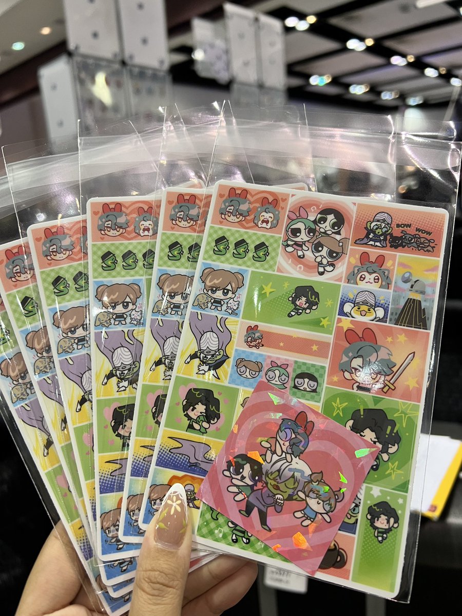 daphodoodle's tweet image. We still have prizes for our BTB stamp rally at AIBAA! Make sure to stop by to get the cutest stickers ever ๐ฎโ๐จ๐