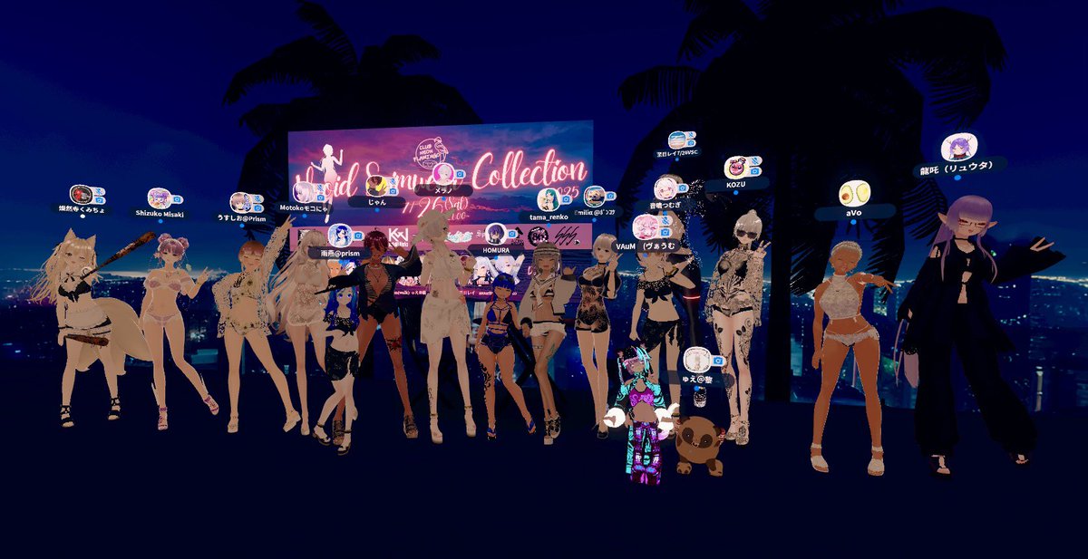 tama_renko's tweet image. 昨夜(じゃないねもう昨昨夜だねw)は #vroidswimwearcollection にお足を運んで頂いたみなさま!本当にありがとうございました🥰
ガッチガチに緊張してましたがなんとかお勤めする事ができましたー🥹関わってくださった全てのみなさまに感謝です✨
ポストも拝見してニヤニヤしますのでよろしくですw