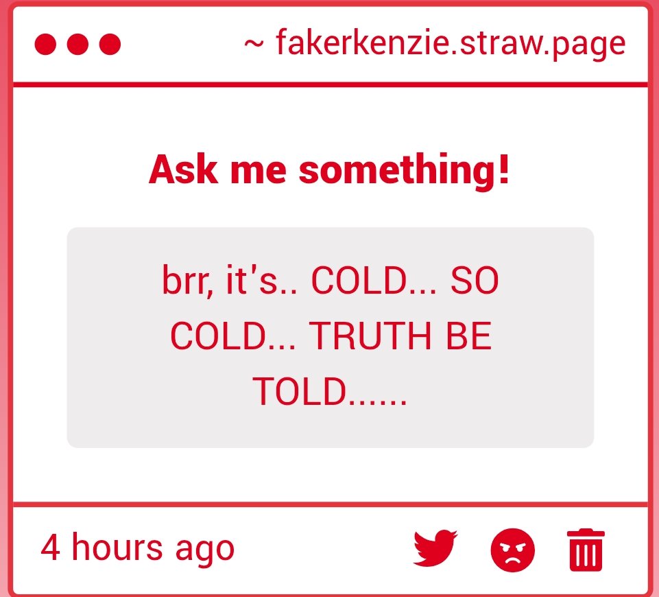 FakerKenzie's tweet image. Hm... would you like to play?
fakerkenzie.straw.page