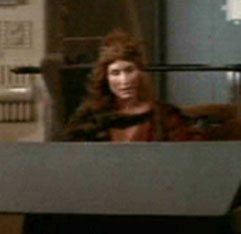 Happy TOSS Birthday to Ann Chatterton and her lover. Oh wait, that was Lady Chatterly. Just happy birthday to Ann, then. Stuntwoman in The Wrath of Khan! #TOSSatNight
