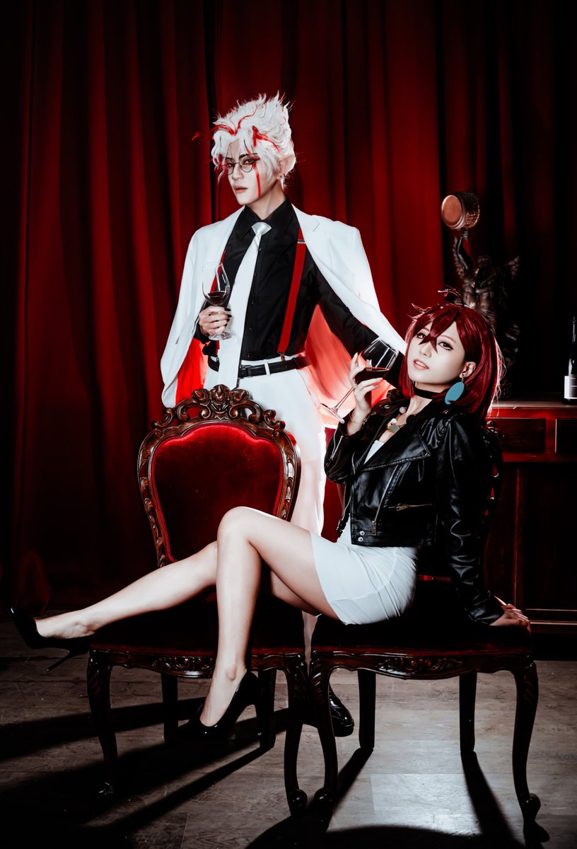 linazu_cos's tweet image. Vampire Okarun +Momo

Special Thanks:@wolf6481 버터님
モモちゃん:@xbearkaix  熊凱

#三次創作 #ダンダダン #cosplay 
#コスプレ #단다단
