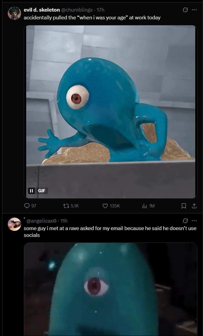 swrdafims's tweet image. im sick