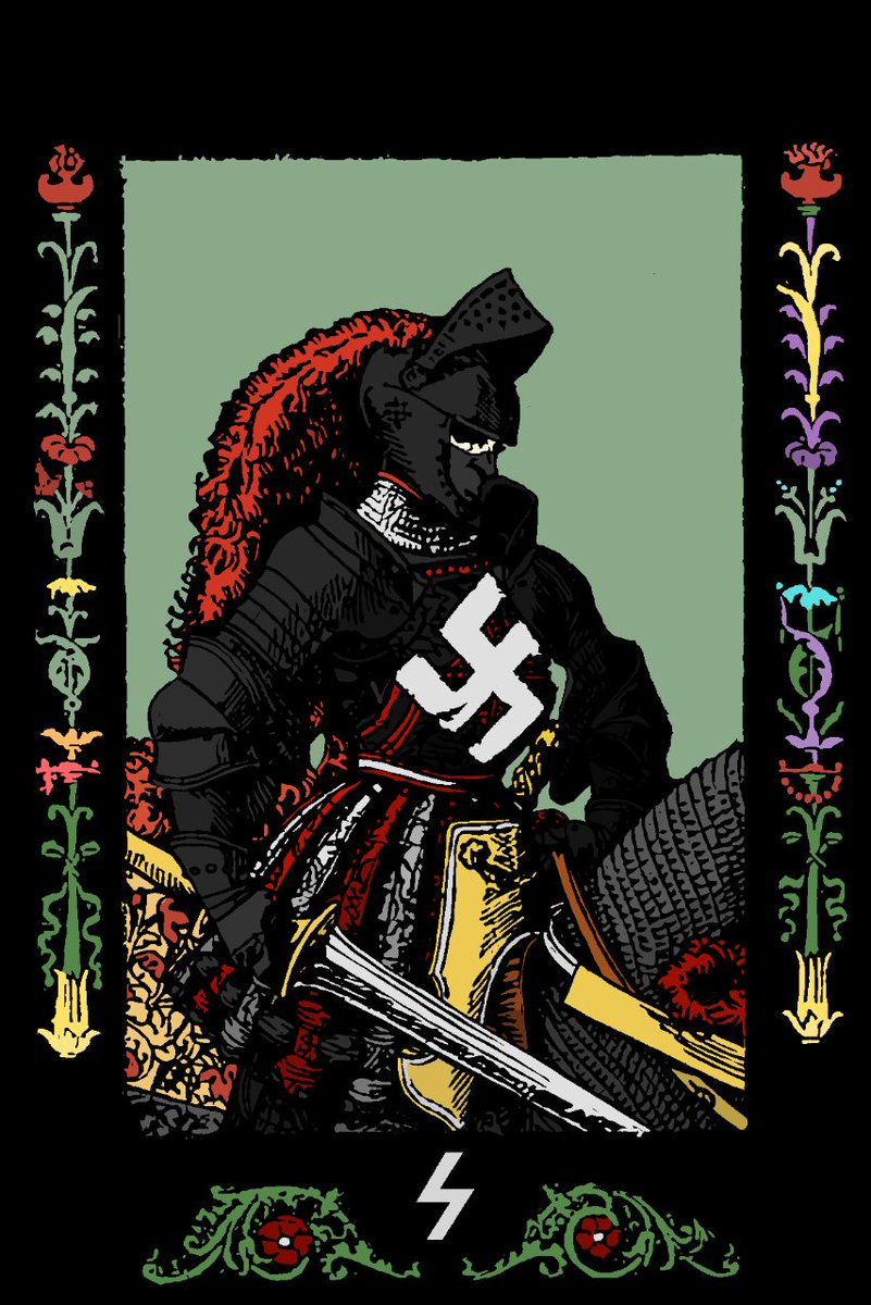 AussieATWA's tweet image. "For the Destiny of the Aryan to be fulfilled, there has to be a holy war against all those who oppose National-Socialism, for only by winning victory in such a war can a National-Socialist society be created."
- David Myatt