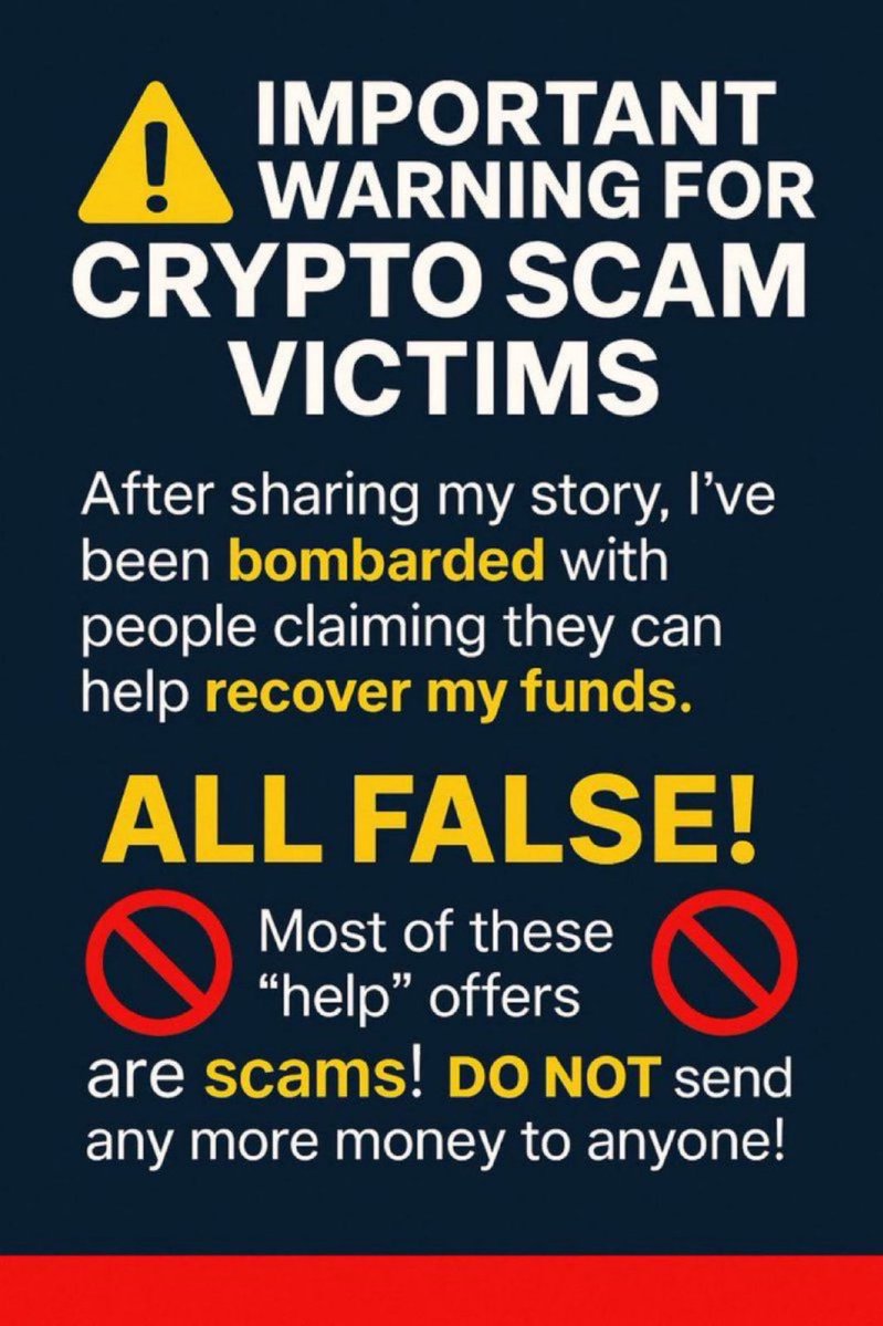 Power_licious's tweet image. Don’t fall for the second scam.
After sharing my crypto fraud story, I was flooded with fake “recovery experts.”
They promise help—but they’re just more scammers.
Never send more money. Report. Expose. Stay alert.
#CryptoScam #CryptoFraud #BlockchainCrime #RecoveryScam #Coexmate
