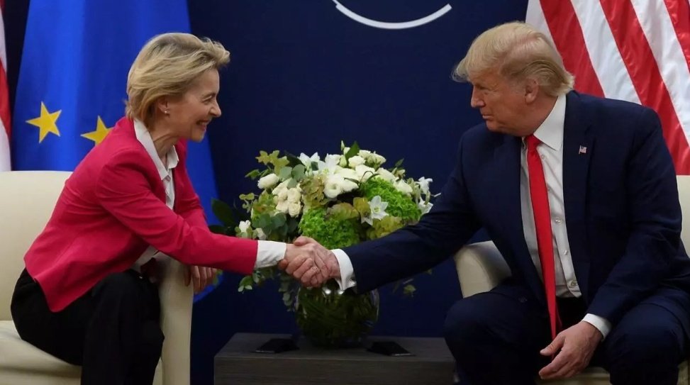 MOSCOW_EN's tweet image. 🚨🔥⚡President Trump:
We have reached a trade agreement with the European Union and will impose a 15% tariff.