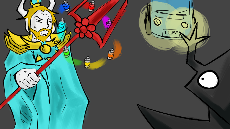 RonaldStarBack's tweet image. ¿QUE ACABO DE CREAR? #DELTARUNE #deltarunefanart
