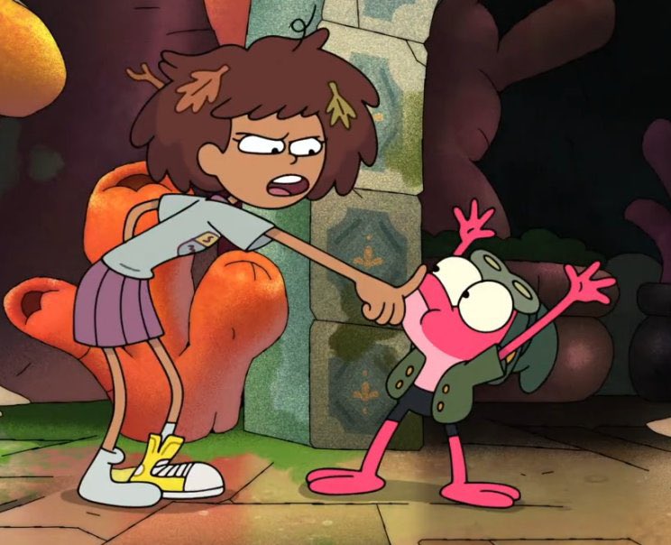 MissTrifolium's tweet image. Anyways since everyone is talking about Amphibia (the SDCC panel) it’s time for me to mention THEM again