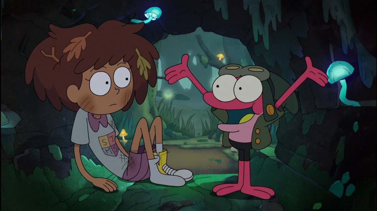 MissTrifolium's tweet image. Anyways since everyone is talking about Amphibia (the SDCC panel) it’s time for me to mention THEM again
