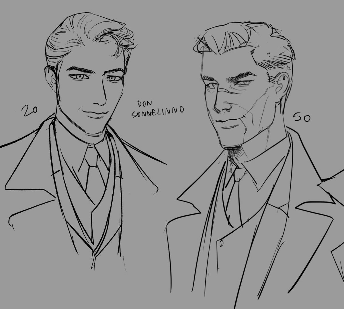 chenderisart's tweet image. mafioso design subject to change