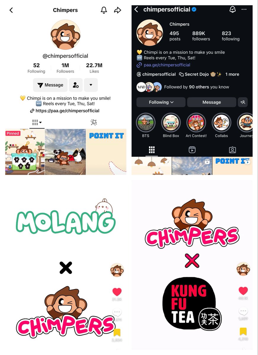 Let the narrative shift from speculation and hype to real brand momentum and awareness begin. 

Chimpers will be waiting. 🐒