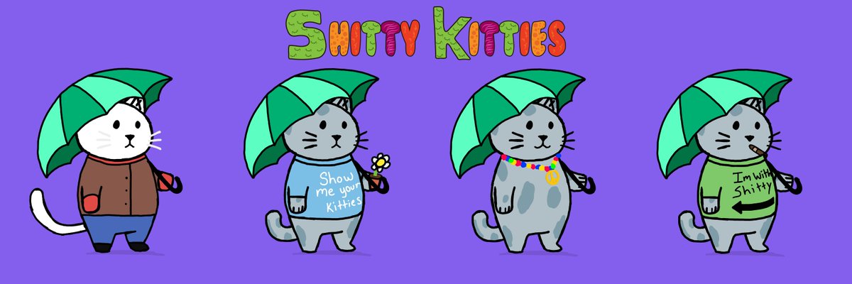StMichael94240's tweet image. These kitties are expecting rain ... what does your day look like? ☀️🌤️⛅️🌥️🌦️🌧️⛈️
@ShittyKitties_
#shittyhype
#algorandnfts