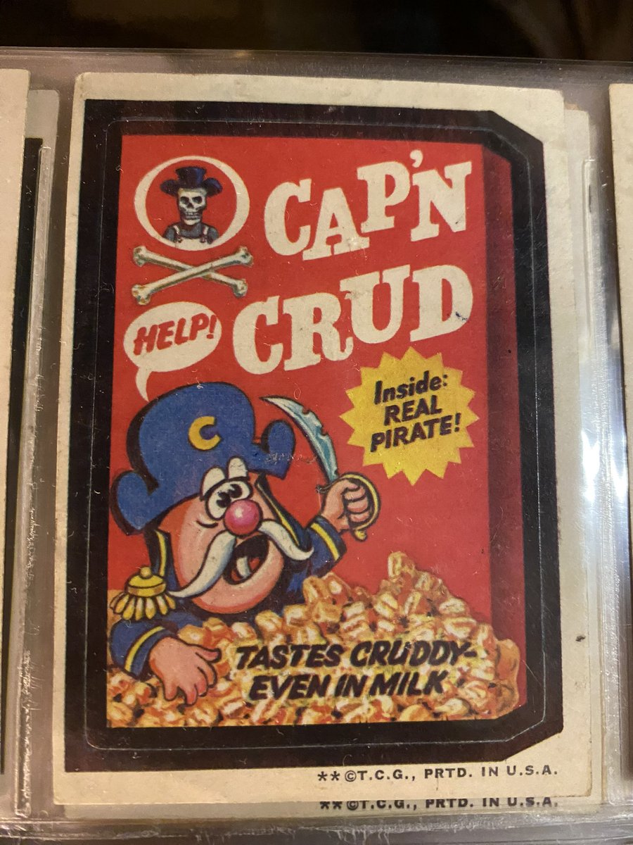 Wonderful Wacky Pack stickers from the 70’s!