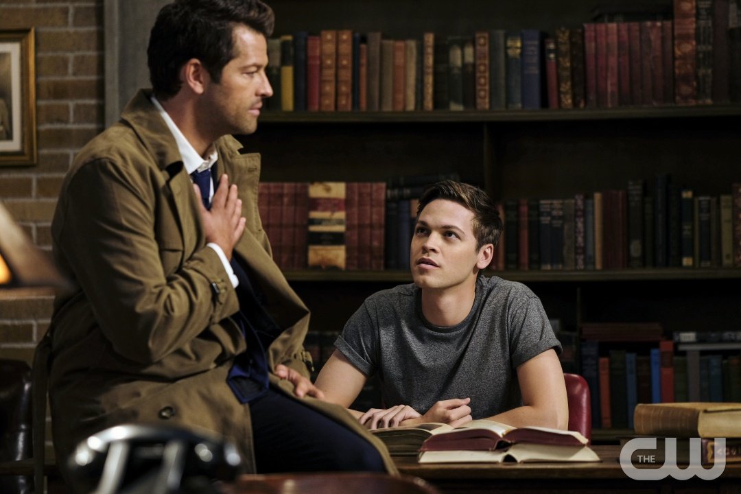 "That's where he stabbed me. Right here, in the heart. And that's how I met your father."