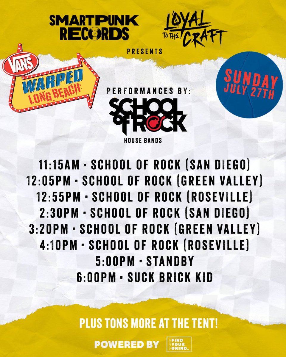 smartpunk's tweet image. Hey @VansWarpedTour, we out here. Let’s rock today!
