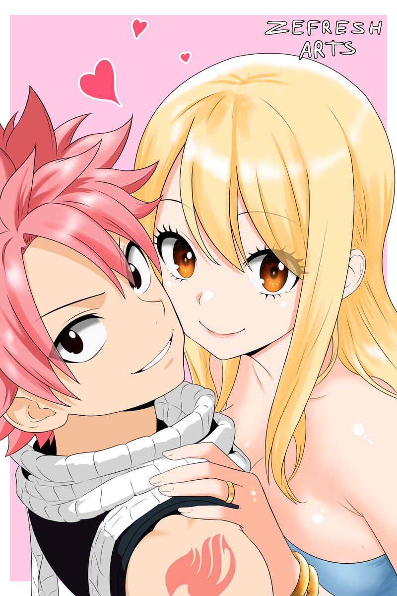 Happy NaLu Day ! (a bit late tho) ✨

I dont draw them often but it was pretty fun 💖

Have a great day, take care ✨

#FairyTail #Lucy #Natsu #ナツルーの日