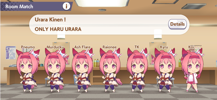 Highlight of today's stream. Urara Kinen. #umamusumeprettyderby #haruurara