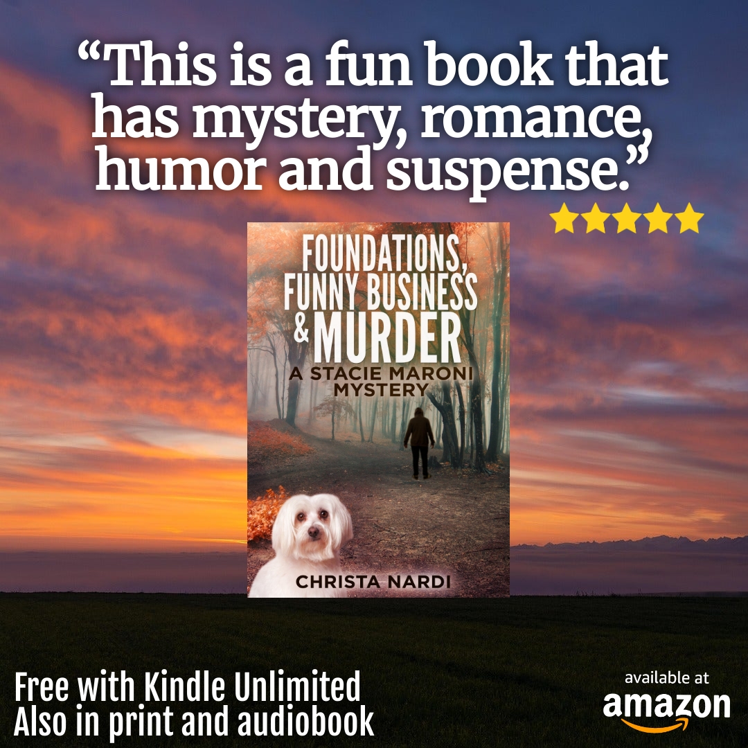 ChristaN7777's tweet image. Politics make for strange bedfellows... and murder.
When political agendas block the start-up of a foundation to benefit victims of domestic violence, Stacie Maroni, HR Specialist and amateur sleuth, isn’t sure who to trust.
#KindleUnlimited #MYSTERY amzn.to/3NSW5nf