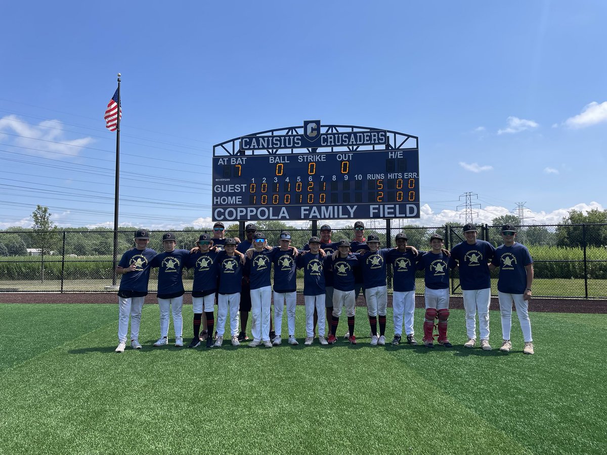 Congratulations to 13U LG Red in winning the 2025 Canisius Crusaders Baseball Classic!
