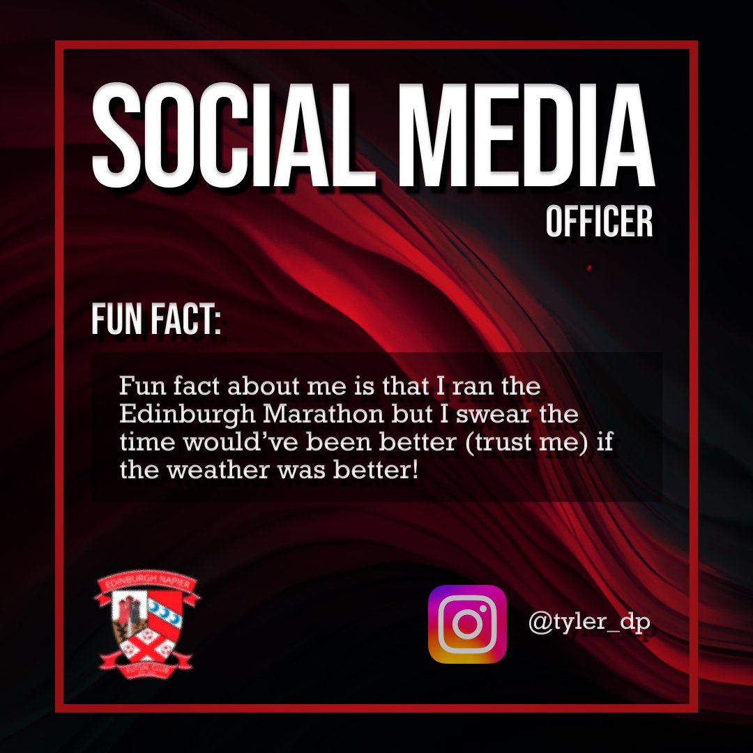 Behind the camera but always on point. 🎬📱
Meet Tyler Pitchers, the one making sure Napier Futsal stays viral and visible!
If it’s on your feed, he posted it.
But if the posts aren't on point then it's not him ;)
#NapierFutsal #TylerInCharge #SocialSauce
