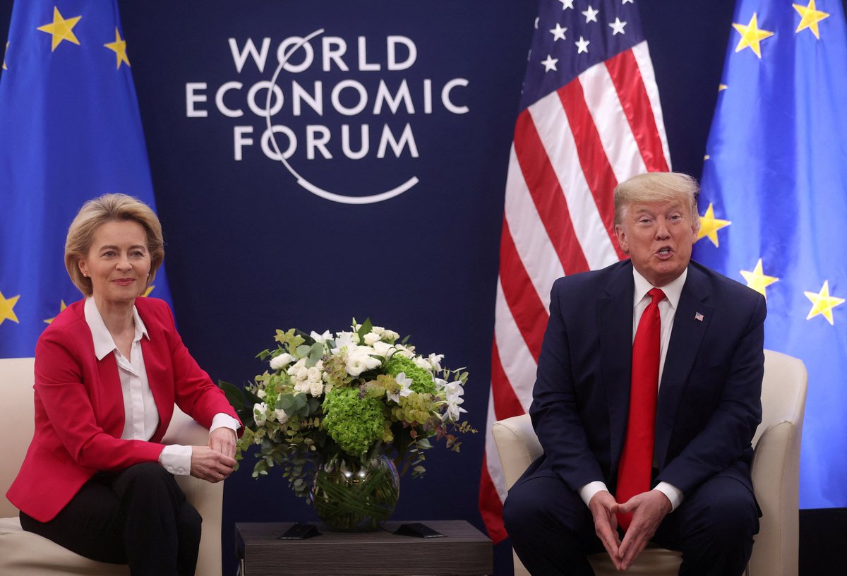 🚨 BREAKING : "Trump annuncia che l'UE acquisterà centinaia di miliardi di dollari in equipaggiamento militare e investirà 600 miliardi negli Stati Uniti"
