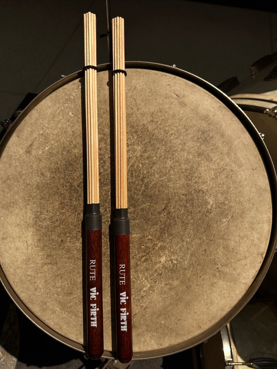 vicfirth's tweet image. The original RUTE. 16 birch dowels of awesomeness.