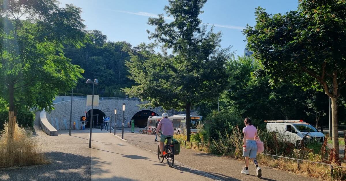 leprogreslyon's tweet image. 🚴♂️ Piste cyclable du tunnel de la Croix-Rousse : cette bordure qui fait chuter les cyclistes
➡️ l.leprogres.fr/pZa