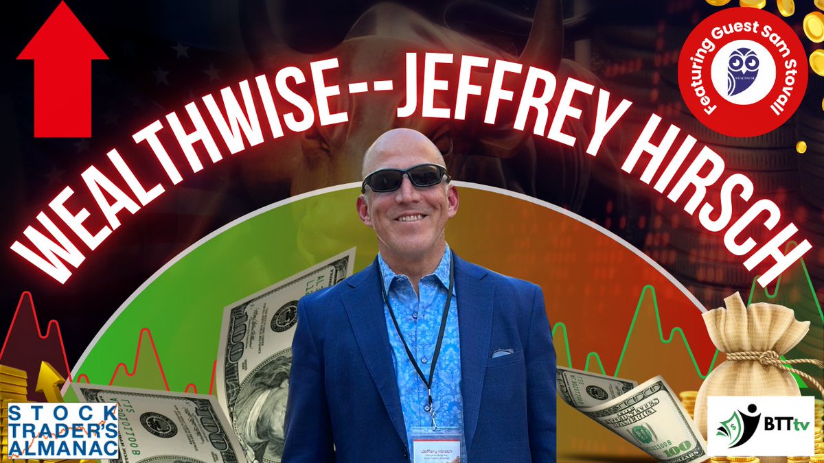 BizTalkTodayTV's tweet image. 📈 Is the market headed for a soft landing—or a sharp turn?
On the latest WealthWise, host Jeffrey Hirsch (@AlmanacTrader) sits down with legendary strategist Sam Stovall (@StovallCFRA) to break down what investors need to know now.
🎥 Watch: youtu.be/bMlJQm8FUnw?si…
#FOMC $SPX