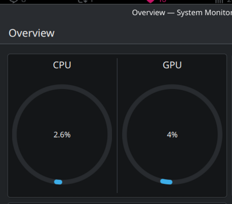 GloriousKev's tweet image. This has got to be one of my favorite things about moving to Linux. On Windows I haven&apos;t seen this kind of performance while idle in years.