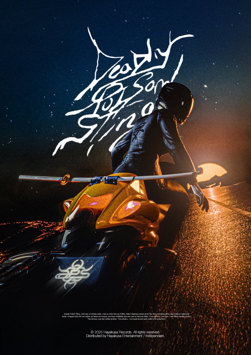 MaddleStudio's tweet image. DEADLY POISON STING CONCEPT - @babyhayabusa @neophronprod  
.
.
#Ivy #Moto #Design #Poster #DeadlyPoisonSting
