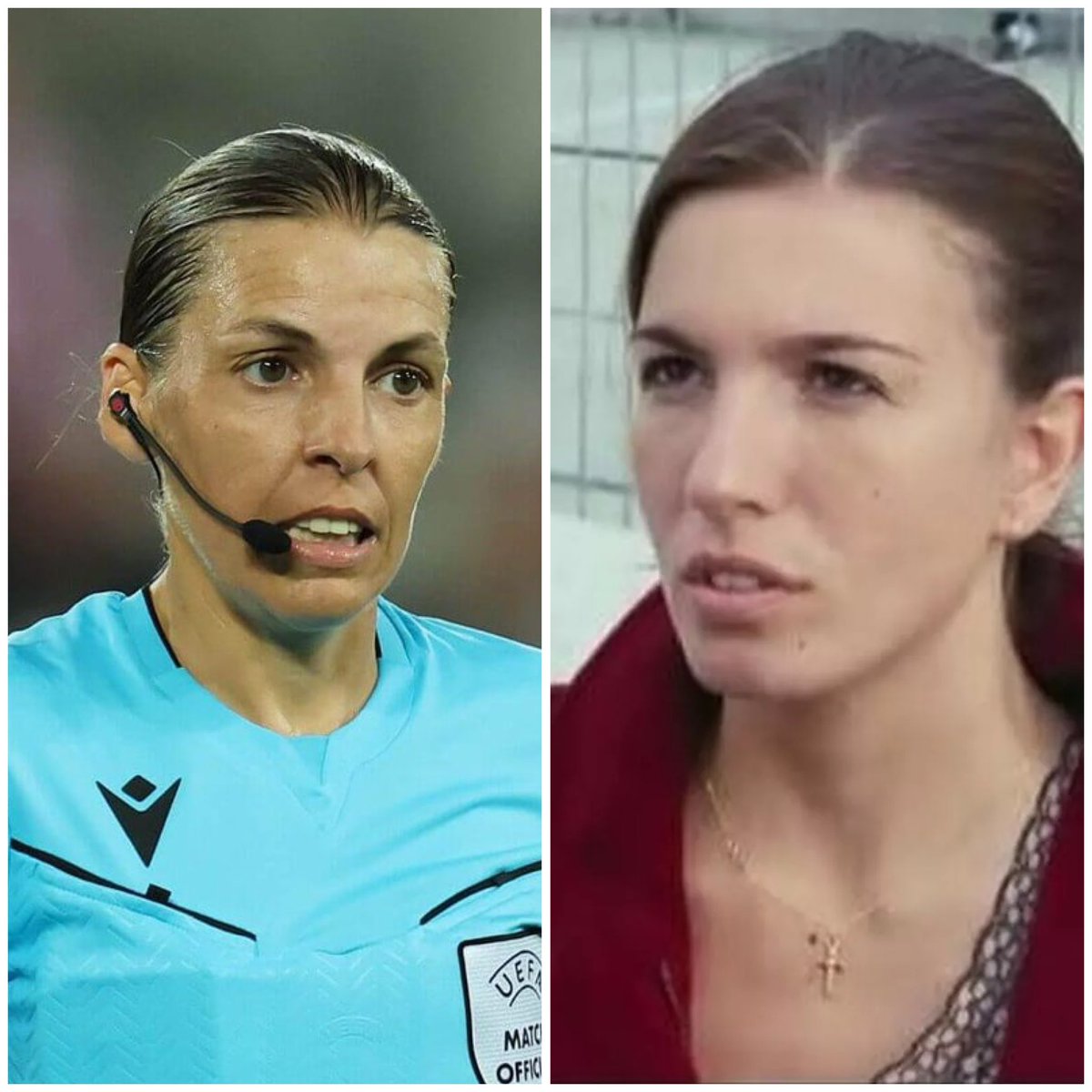 Tonight’s ref has done well for herself since filming Love Actually #ENGSPA