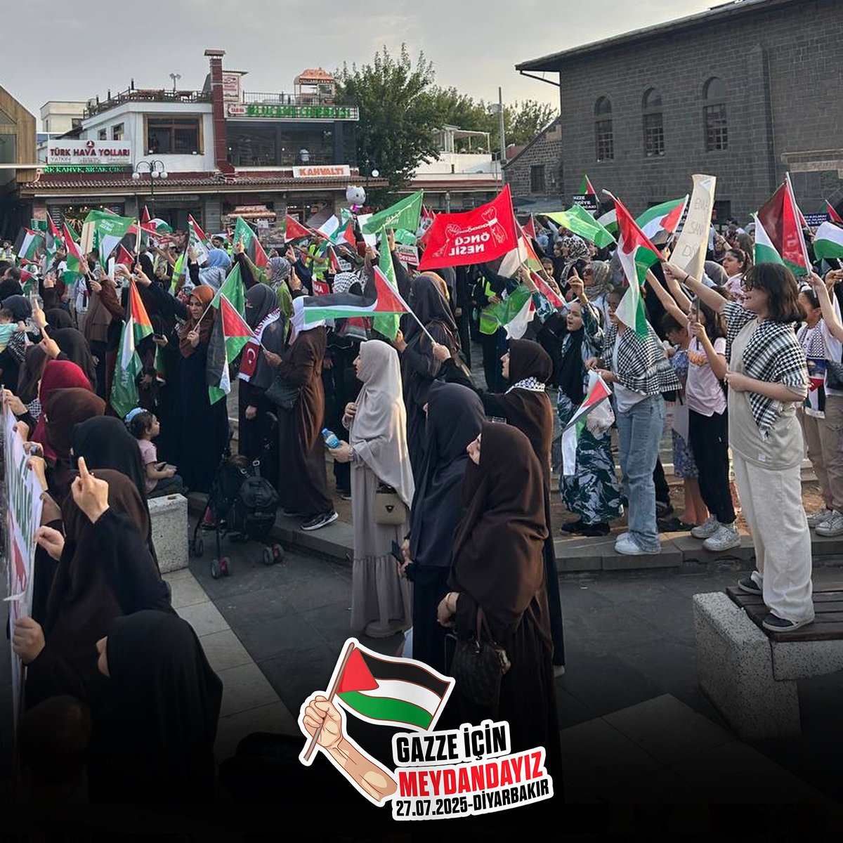 📍İzmir &amp; Diyarbakır

Gazzeİçin TekYürek
#GazzeAçlıktanÖlüyor
#FurkanHareketi