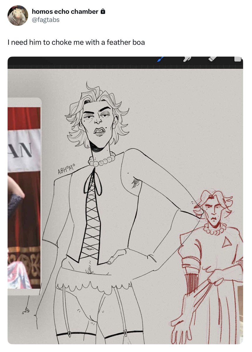 asherbhomo's tweet image. A reminder if we are moots and you are interested in seeing more WIP s from me or my mentally ill rantings you can follow me @fagtabs