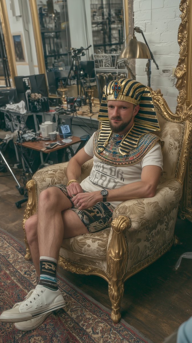 PowMcLightning's tweet image. I was able to snap a rare photo of .@KinelRyan just relaxing at home.🙃