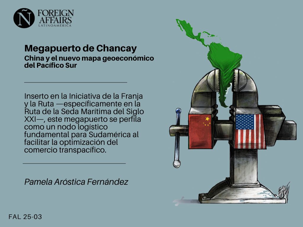 📢 Nuevo número de <a href="/ForeignAffairsL/">Foreign Affairs Latinoamérica</a>  Lee: "Megapuerto de Chancay: China y el nuevo mapa geoeconómico del Pacífico Sur", por Pamela Aróstica, PhD- Directora REDCAEM
🌎 Una mirada clave sobre China, América Latina y el Pacífico Sur.
📰 En: revistafal.com/fal-25-3/
#China #Chancay