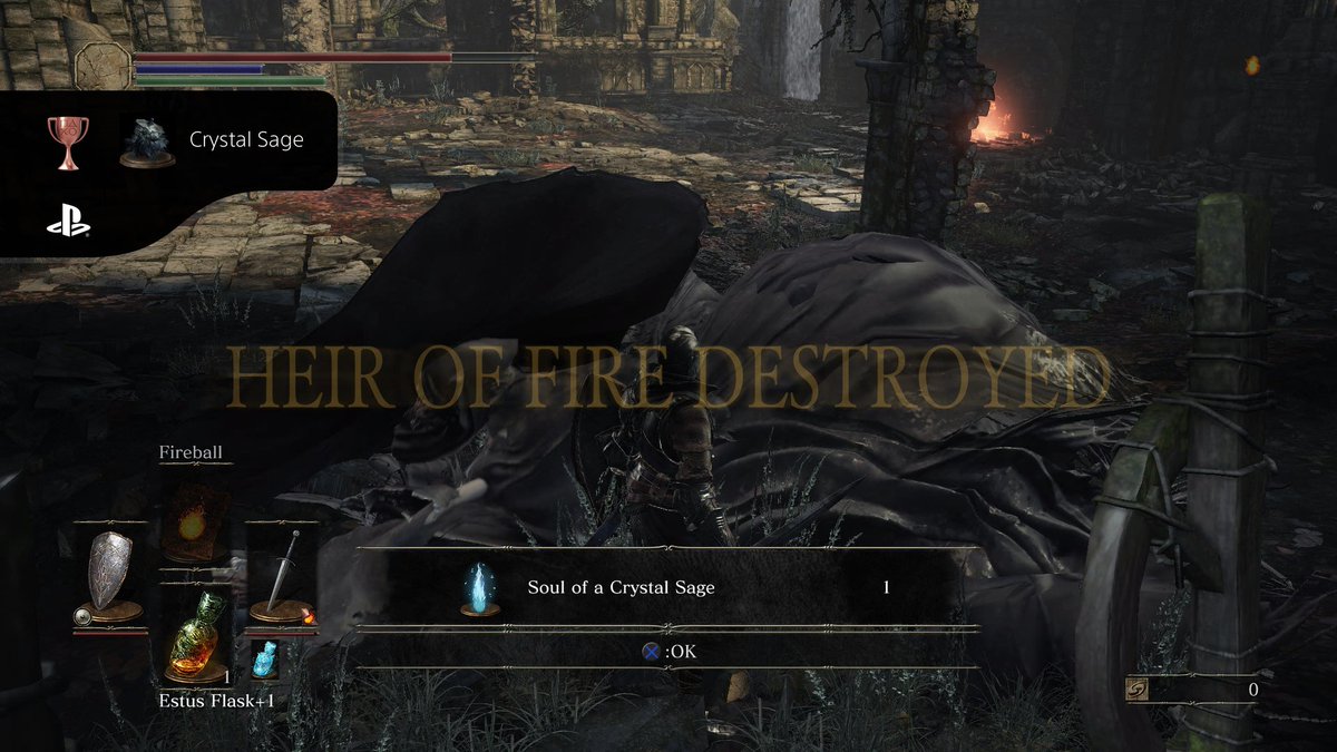 After about 6 years, I've decided to revisit Dark Souls III. I'm having an absolute blast!!! I get it now why people enjoy this kind of genre so much. Also, for an almost 10 year old game... It's absolutely stunning!

#PlayStationTrophy #DarkSouls3