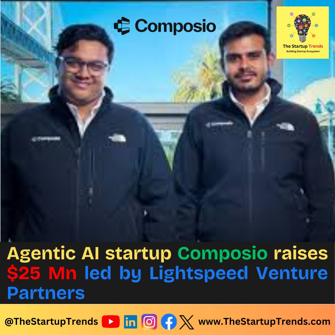 thestartuptrend's tweet image. Read full news: 👉 thestartuptrends.com/Blog/7287/Agen…

#funding #fundraising #fundingnews #businessnews #startups #Composio #fundingalert #startupindia #thestartuptrends #startupnews #startupnewsindia @composiohq