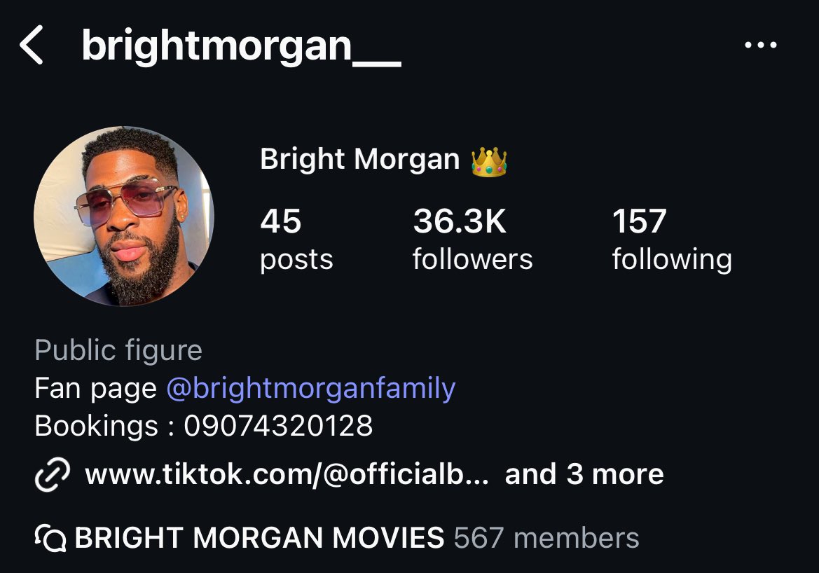 Stylei_xx's tweet image. Bright Morgan

#BBNaijaS10