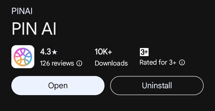 shamsuddeein's tweet image. For Android:
1. Open Play Store
➡️ Search @pinai_io
2. Tap Install ✅
3. Open app
➡️ Allow permissions ⚙️
4. Start exploring!
Not listed? Enable "Unknown Sources" (Settings > Security).
#PinaiSetup #AndroidGuide #TechTips