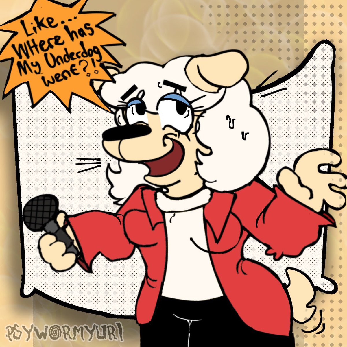 PSYWORMYURI's tweet image. Sweet Polly Purebread! &amp;lt;3 #totaltelevison
#Underdog